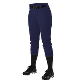Alleson Girls Fastpitch Pant Navy M 605PBWY 605PBWY-NA-M