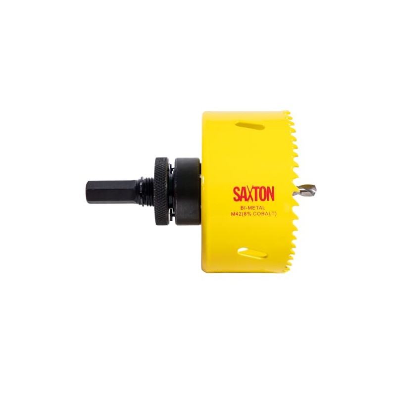 Saxton HSS Hole Saw Cutter M42 Bi-Metal 8% Cobalt Heavy