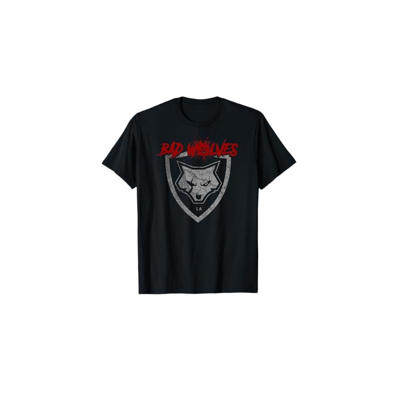 Bad Wolves – Paw Logo Shield T-Shirt