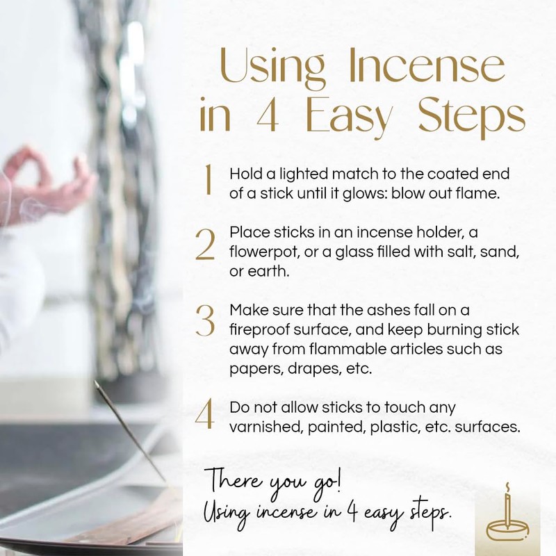 Gonesh - Extra Rich Scented Incense Sticks - Non-Toxic 10”