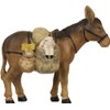FADEDA Donkey with Sheep/Height: 12 cm/Hand-Painted/Detailed Nativity Scene Figures -