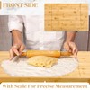 Vesici Reversible Pastry Board with Lip for Rolling Dough Large