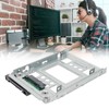 Hard Drive Tray Good Heat Dissipation Hot Swap Silver 2.5in