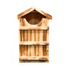 Trademark Innovations Fir Wood Owl House for Screech & Barred