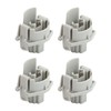 4 Pcs Brake Taillight Socket Bracket 34102 S60 003 License