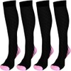 Dress Cici Graduated Compression Socks Improve Circulation for Sports, Running,