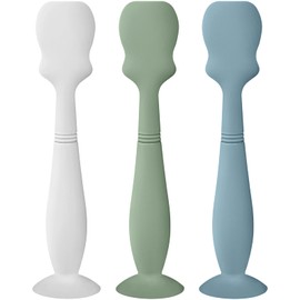 3 Pack Baby Diaper Cream Brush, Diaper Cream Spatula Applicator Silicone Baby Butt Paste Spatula for Babies, Newborn (3Packs, Color 1)
