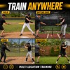 Batting Swing Trainer,54" Baseball Hitting Stick with Grip Strap,Training Equipment