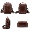 pundarika Men's Genuine Leather Shoulder Bag Messenger man bag CrossBody