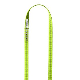 Edelrid Unisex - Adult PES Sling 16 mm Band Sling, Neon Green (499), 180 cm
