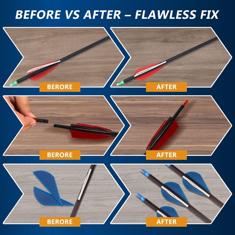 Fletching Glue 100g, Heavy Duty Arrow Glue Kit for Carbon,