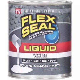 Flex Seal White Liquid Rubber Sealant Coating
