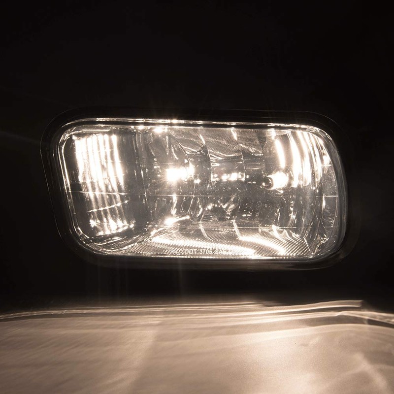 PIT66 Front Bumper Fog Light, Compatible with 2011-2012 Ram 1500