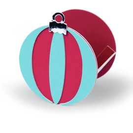 Sizzix ScoreBoards L Die-Box Ornament by Eileen Hull, 665327, Multicolor