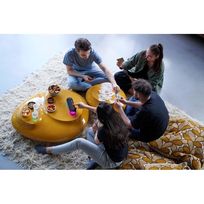 Bigben PARTYBTTUBEBK 180° Wireless Illuminated Speaker