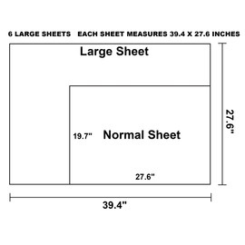 Titiweet Construction Birthday Wrapping Paper, 6 Large Sheets Tractor & Truck Wrapping Paper for Boys, 39.4 X 27.6 Inches Per Sheet(Construction Birthday)