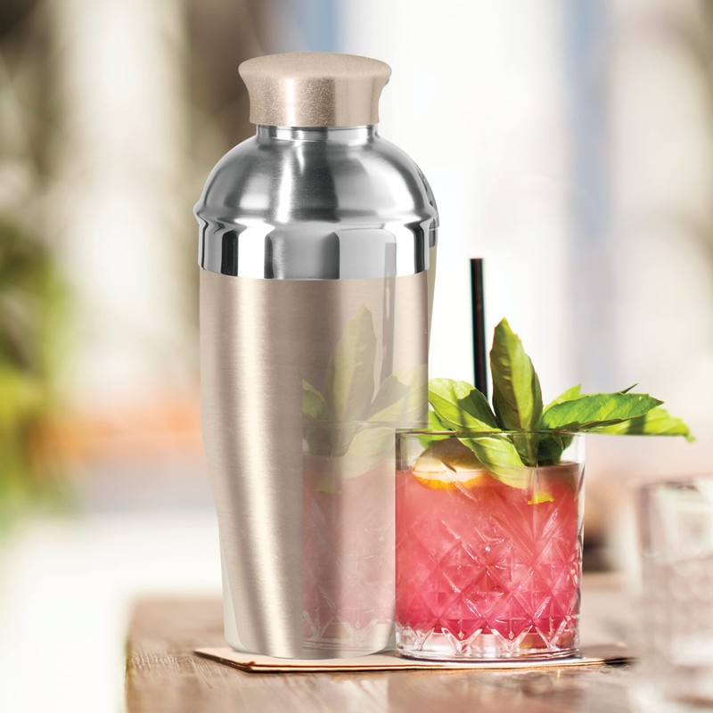 OGGI Classic Cocktail Shaker Gold Stainless - 26 oz, Stainless