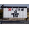 SIGNS LETTERS MORE New 8" Plastic Outdoor Readerboard Marquee Sign Letters