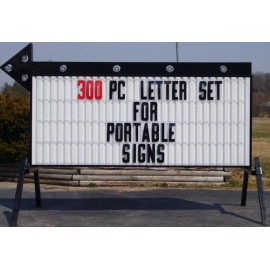 SIGNS LETTERS MORE New 8" Plastic Outdoor Readerboard Marquee Sign Letters