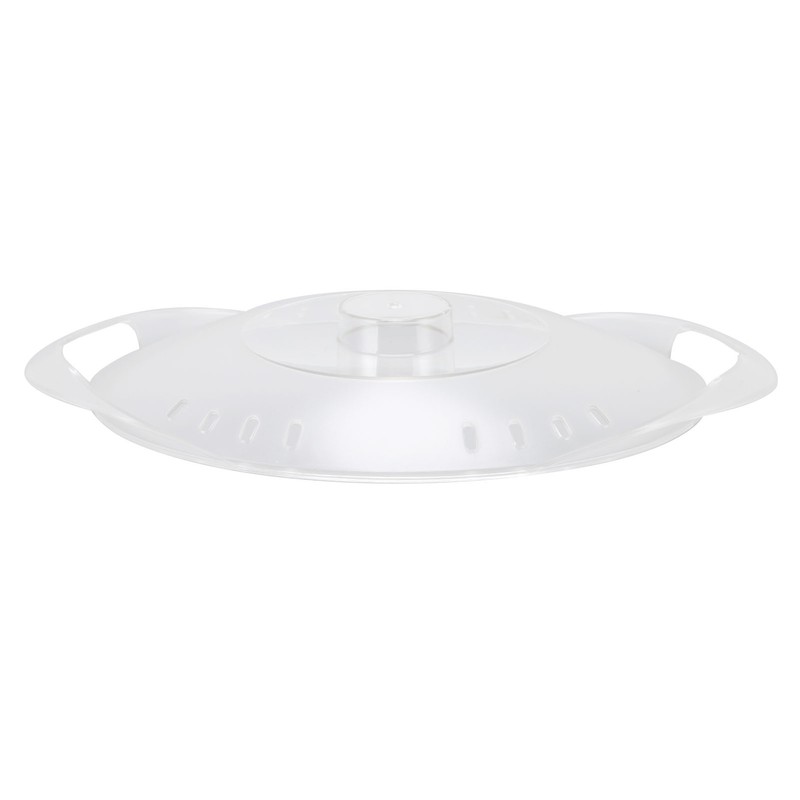 Kitchen Food Processor Robot Lid PC Heat Resistance Steaming Pan