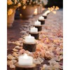 BEICHI 24-Pack Timer Tea Lights Candles Battery Operated, LED Tea