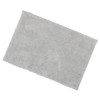Grey Soft Tufted Microfibre Bathroom Shower Bath Mat Rug Non-Slip