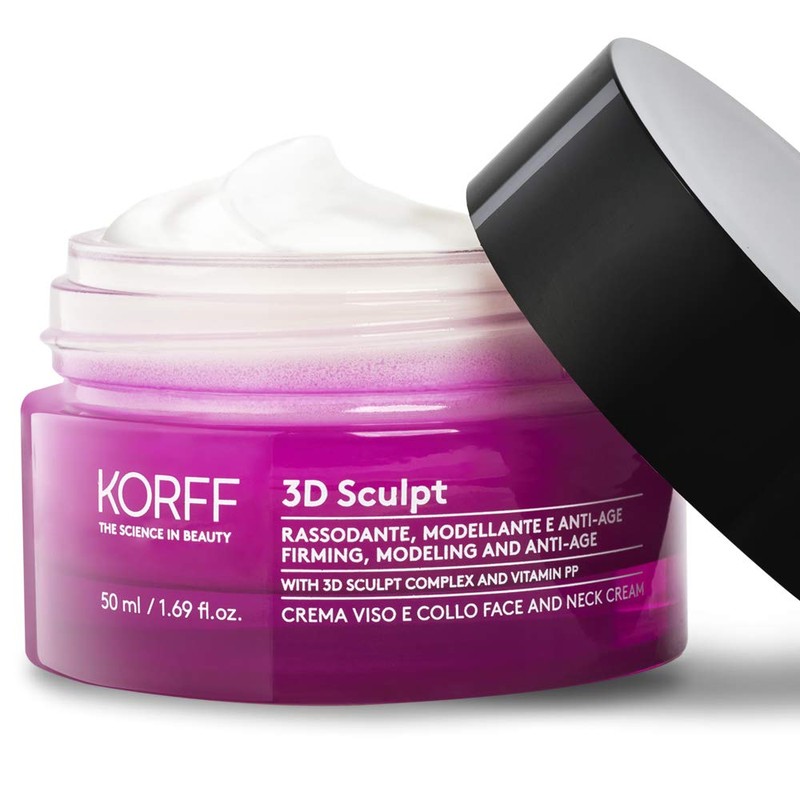 KORFF 3D Sculpt Anti-Wrinkle Face and Neck Cream Anti-Ageing Firming