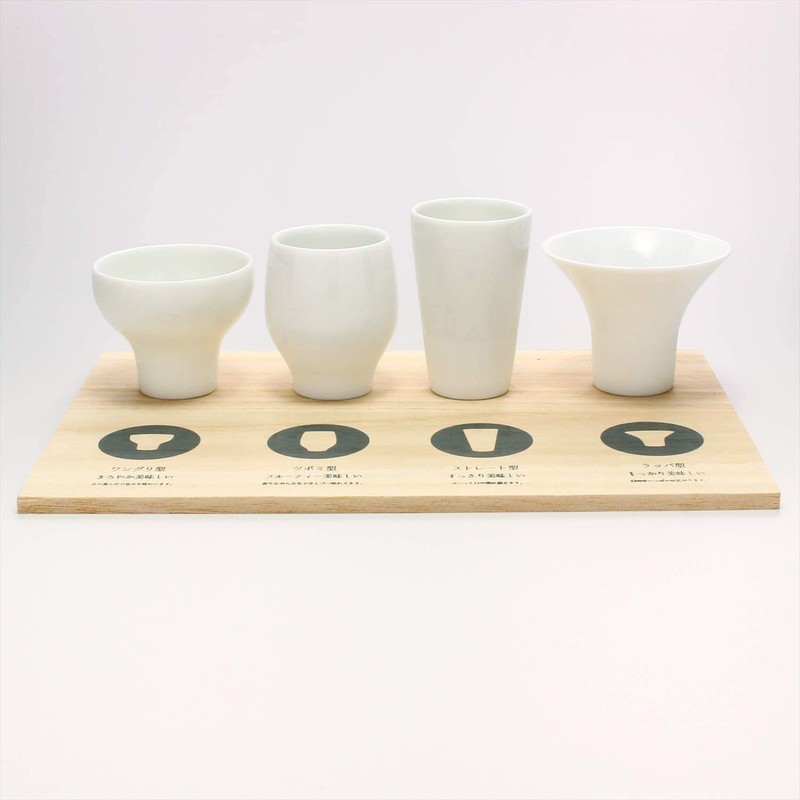Japan Drinking Comparison Set, Mino Ware, Sake Pot, Tsubomi, Wangri,