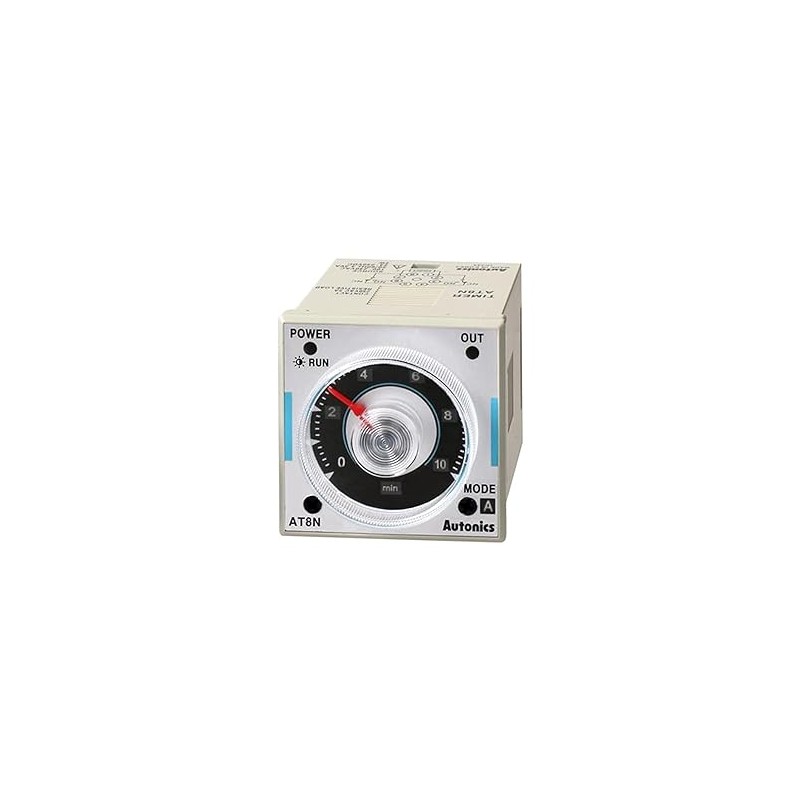AUTONICS AT8N-24-240 Multi-Function Timer, 0.05SEC-100HR, 100VAC-240VAC