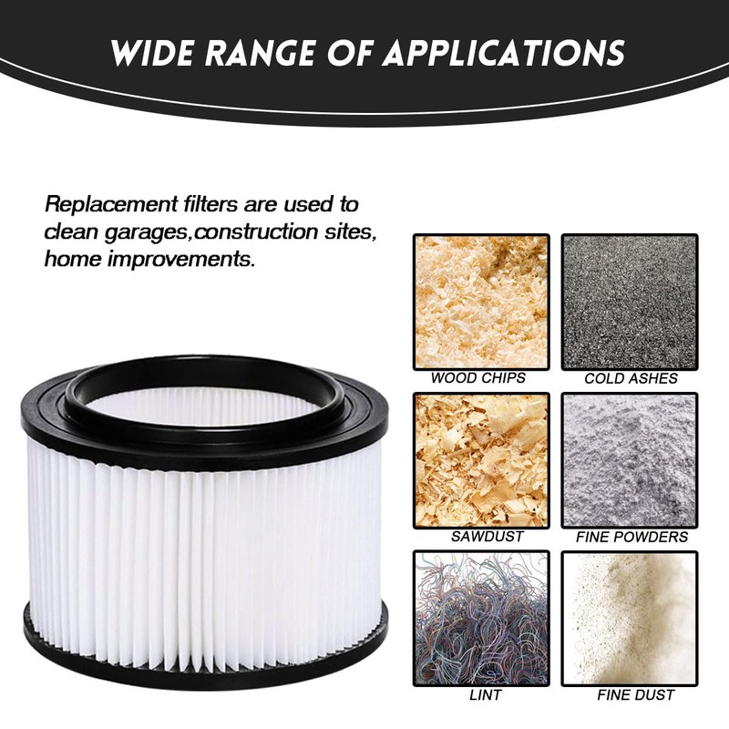 NKA 17810 Replacement Filter for craftsman shop vac filter 9-17810