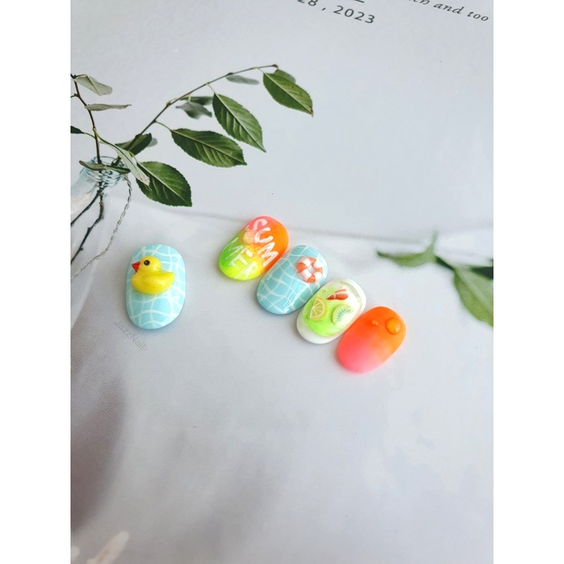 Summer full nails - Others (message consultation) / 썸머풀 네일