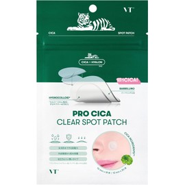 VTCOSMETICS VT Spot Patch, 3 Types, Sensitive Skin, Rough Skin Care, Pore Care, Sheet Serum (Pro CICA Clear Spot Patch)