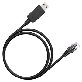 Radar Detector Cable, USB to RJ11 Cable,RJ11 Plug Power Cable,for Escort Uniden Radenso XP Beltronics Cobra Whistler Radar Detector,Replacement Power Cable for Radar Detectors (RJ11-6.56ft)