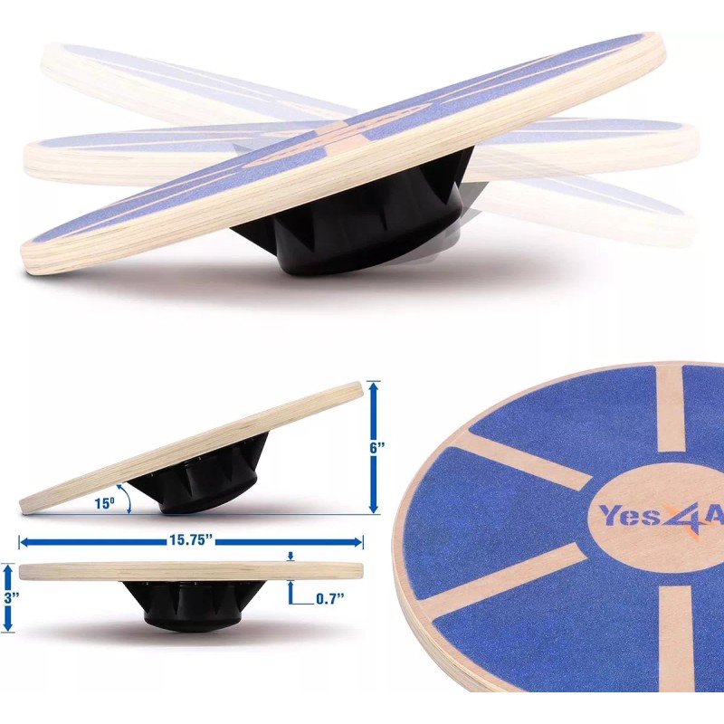 Yes4All Tabla Estabilidad Balance Equilibrio Entrenador Gym Fitness