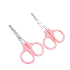 SellerHub Multi-purpose Eyebrow and Nose Hair Removal Beauty Safety Scissors Round Blade (S29536695) / 다용도 눈썹 콧털제거 미용 안전 가위 둥근날 (S29536695)