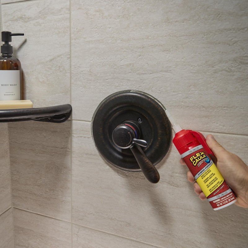 Flex Seal Flex Caulk, Waterproof & Weatherproof Hybrid Polymer Sealant,