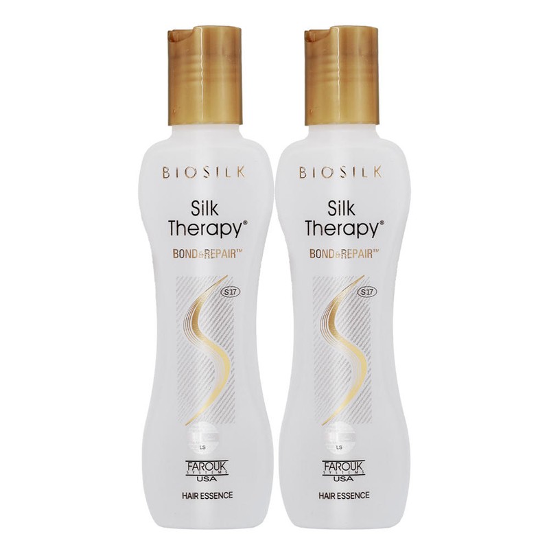 Silktherapy 실크테라피 본드 앤 리페어 헤어 에센스 130ml 2개 Silk