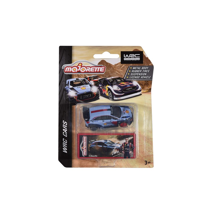 Majorette 212084012 WRC Cars, Race Cars, Models, Pack of 1