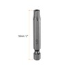 sourcing map 10pcs TS40 Star 5 Point Screwdriver Bit 1/4"