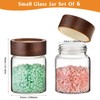Patoper Glass Spice jars Glass Jars with Screw Lid 5