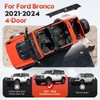Cargo Shelf Side Covers, Compatible with Ford Bronco 4-Door Soft
