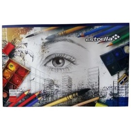 Block De Dibujo Estrella Constructivo 33x25 20 Hojas C:20