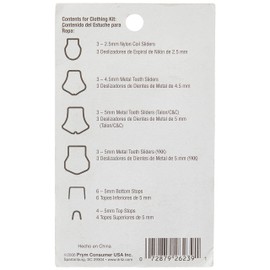 Dritz 312, Clothing Zipper Repair Kit, Assorted