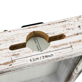 FramePro Small Shadow Box Seashell Collection White 5x7 Top Loading Display Case Frame with Slot, Movie Travel Sporting Events Concert Ticket Stubs Drink Beer Caps Memory Keepsake Box