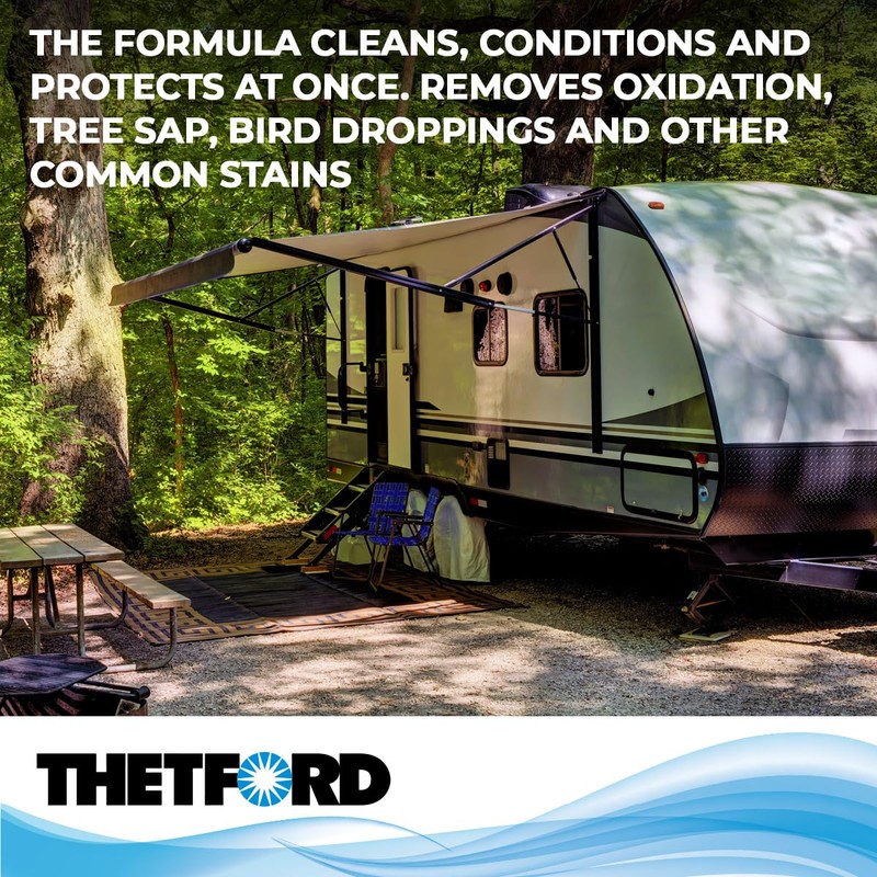 THETFORD Premium RV Rubber Roof Cleaner & Conditioner - Non-Toxic