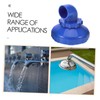 Kisangel Swimming Pool Nozzle Pool Wall Nozzle Replacement Parts Jet