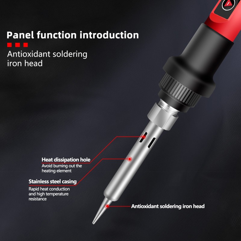 16pcs/set Soldering Iron Kit Multifunctional Electric Tools Soldering Iron Portable