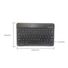 10-inch Wireless BT Keyboard Three-system Universal Colorful Rechargeable BT Keyboard