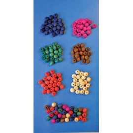 (DISC) Playbox - Wooden beads (green) - Ï 10 mm - 200 pcs - (PBX2470199)