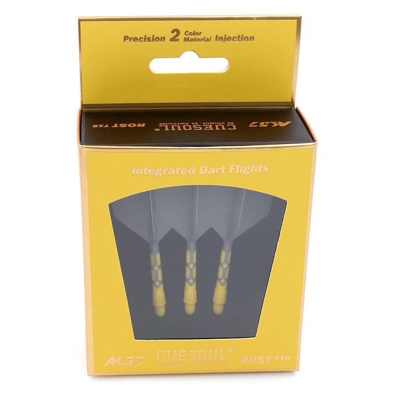 CUESOUL ROST T19 Integrated Shaft Flight Big Wing Shape, Two-tone,